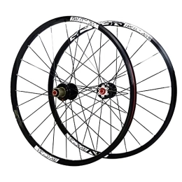 Mountain Bike Wheelset, 29/26 / 27.5 Inch Bicycle Wheel with Ultralight Carbon,Double Walled Aluminum Alloy MTB Rim Fast Release Disc Brake 24H 9-11 Speed,29in