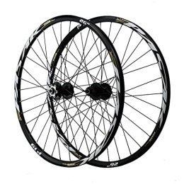 ZCXBHD Mountain Bike Wheel ZCXBHD 26 / 27.5 / 29" Mountain Bike Wheelsets MTB Wheels Quick Release Disc Brakes 32 Holes Double Walled Aluminum Alloy MTB Rim 7 8 9 10 11 12 Speed (Color : Silver, Size : 29in)