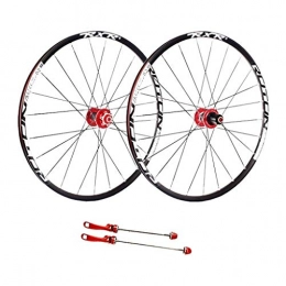ZNND Mountain Bike Wheel ZNND Mountain Bike Wheels, Quick Release Double Wall MTB Cassette Hub V-Brake Bicycle Wheelset Hybrid 24 Hole Disc 8 9 10 Speed (Color : A, Size : 27.5inch)