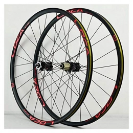ZNND Mountain Bike Wheel ZNND MTB Bicycle Wheelset 26 27.5 29 In Mountain Layer Alloy Rim Sealed Bearing 8-12 Speed Quick Release Disc Brake With Straight Pull Hub 24 Holes (Color : C, Size : 29in)