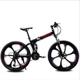 HESND vélo HESND zxc Vélos pour adultes VTT non pliable 66 cm frein à disque double matériau en alliage d'aluminium adapté pour les hommes (couleur : noir)