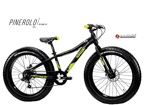 Fat Tyre Mountain Bike : Cicli Puzone Bici Lombardo PINEROLO Ruota 24 Fat BIKEGAMMA 2019