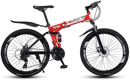 Fat Tyre Mountain Bike : Sospensione Bivio 26" biciclette 21-velocità Mountain bike for adulti, alluminio leggero sospensione totale frame, freni a disco,