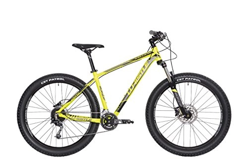 Fat Tyre Mountain Bike : WHISTLE Bici Miwok 1721 Plus 27.5'' 9-velocità Taglia 51 Giallo 2018 (MTB Ammortizzate) / Bike Miwok 1721 Plus 27.5'' 9-Speed Size 51 Yellow 2018 (MTB Front Suspension)