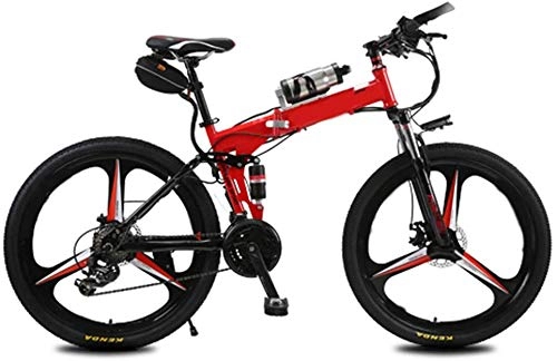 Mountain bike elettrica pieghevoles : Aggiornato Elettrica Mountain Bike, 250W 26 '' Bicicletta Elettrica con Rimovibile 36V 6.8 AH agli Ioni di Litio, 21 velocit Shifter