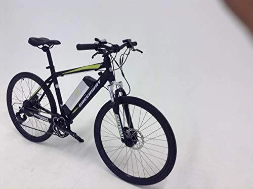 Mountain bike elettrica pieghevoles : BIKERIDERZ Mountain Bike elettrica E-Bike 250W E-MTB 10.6 AH, cella Samsung Fino a 50 chilometri