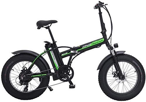 Mountain bike elettrica pieghevoles : FFSM MX20 20 Pollici elettrica Neve Bici, 4, 0 Fat Tire, 48V 15Ah Potente Batteria al Litio, Alimentazione Assist Biciclette, Mountain Bike (Dimensione: 15Ah) plm46 (Size : 15Ah)