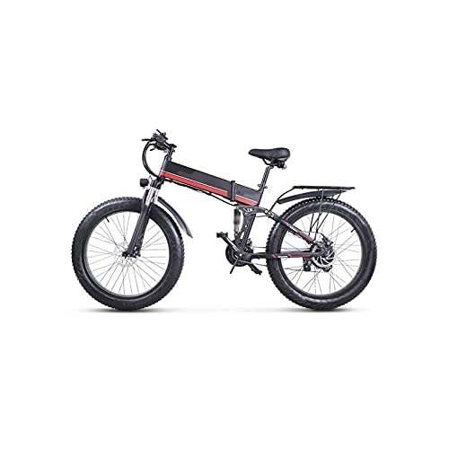 Mountain bike elettrica pieghevoles : Liangsujian Bicicletta elettrica, Bike elettrica 1000W Mountain Mountain Mountain Bike anziana Bike Bike Bike Electric Bike elettrica 48V