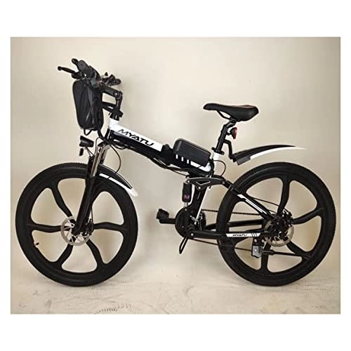 Mountain bike elettrica pieghevoles : Myatu Bicicletta elettrica S4142 250W 36V 10.4Ah