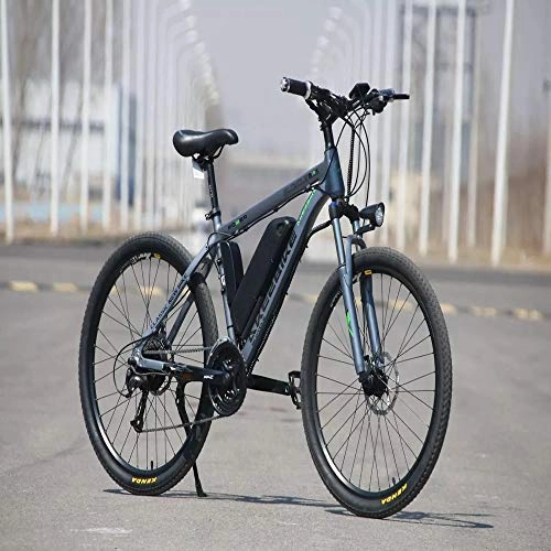 Mountain bike elettriches : 26 '' bici elettrica 350W per adulti elettrica Mountain bike, bicicletta elettrica con rimovibile 8 / 10 / 13Ah agli ioni di litio 27 Speed Gear e tre modalit di lavoro, 10AH