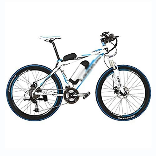 Mountain bike elettriches : AIAIⓇ MX2000D, 500W 48V 10Ah Bicicletta elettrica assistita, 26"Big Mountain Mountain, 27 velocità, 30~40 km / h, Forcella, Freno a Disco, Pedelec.