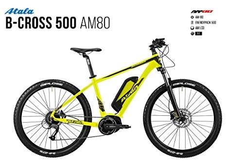 Mountain bike elettriches : ATALA BICI B Cross 500 AM80 Ruota 27, 5 Motore 80 NM Batteria 500 WH Gamma 2019 (46 CM - 18")