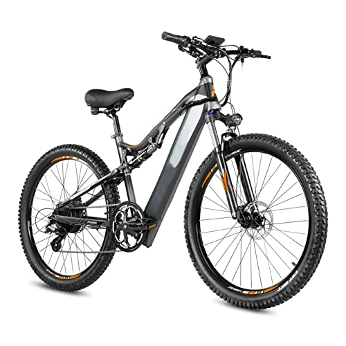 Mountain bike elettriches : AWJ Bici elettrica per Adulti 500W 48V 14.5Ah Bicicletta elettrica da 27.5 Pollici con Batteria al Litio Mountain Bike in Magazzino
