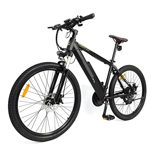 Mountain bike elettriches : AWJ Bici elettrica per Adulti Motore da 500 W Mountain Bike elettrica 27.5"Pneumatico 35 km / H 48 V Batteria al Litio Rimovibile Bici elettrica