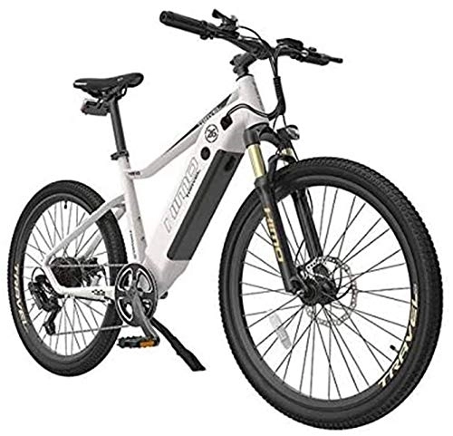Mountain bike elettriches : Bciclette Elettriche, Bici da montagna elettrica da 26 pollici for adulti con batteria agli ioni di litio da 48 V 10Ah / motore DC 250W, sistema di velocità variabile 7S, telaio in lega di alluminio l