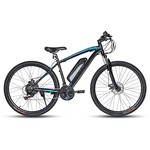 Mountain bike elettriches : Bici elettrica per adulti 20MPH (32 km / h) 26 pollici pneumatico 21 velocità bicicletta elettrica 36V / 350W Mountain Bike-Ebike elettrica (colore : blu)