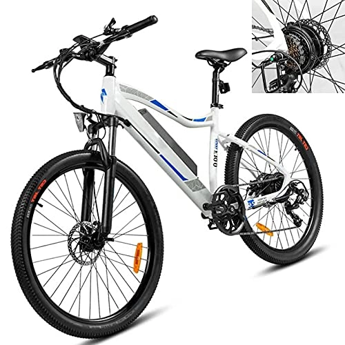 Mountain bike elettriches : Bici elettrica Velocità di guida 33 km / h Biciclette elettriche Capacità della batteria agli 11, 6 Ah Bicicletta elettrica Display LCD, dimensioni pneumatici (660, 4 mm) Freni a disco meccanici