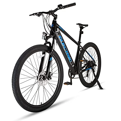 Mountain bike elettriches : Bici elettrica Velocità massima di guida 25 km / h E-Bike Capacità della batteria 10 Ah Bike Freno Freni a disco meccanici Altezza del pilota 165-198 cm