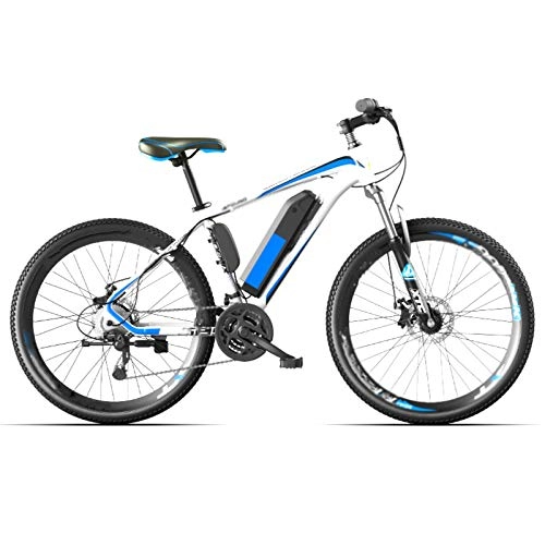 Mountain bike elettriches : Bicicletta elettrica, Bici elettrici per adulti Mountain Bike, 27 Velocità Bicicletta elettrica Off-Road, Biciclette elettriche da 250W / 500W, Batteria al litio 36V / 48V, Ruota raggio da 26 pollici