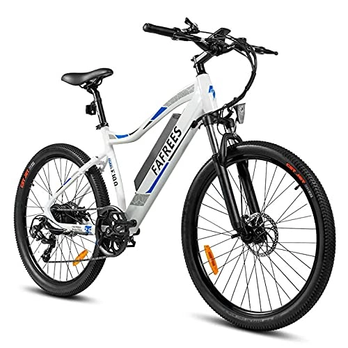 Mountain bike elettriches : Bicicletta elettrica da 26 '' per mountain bike con motore da 350 W Batteria rimovibile SONY 48 V 11, 6 Ah, sistema di ricarica E-PAS, bicicletta Shimano a 7 marce per adulti [STOCK UE