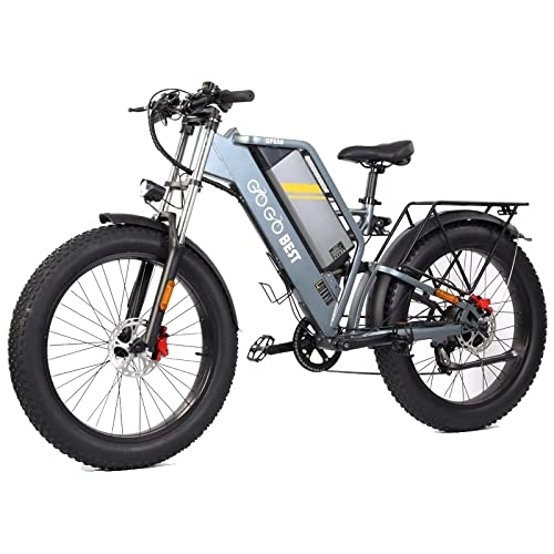 Mountain bike elettriches : Bicicletta elettrica da montagna GOGOBEST GF650
