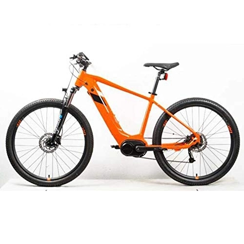 Mountain bike elettriches : Bicicletta elettrica, Lega Alluminio 36V14A Mountain Bike Freno Doppio Disco 250 W Bici Sport Tempo Libero, Arancia