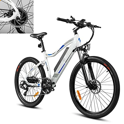 Mountain bike elettriches : Bicicletta elettrica Velocità di guida 33 km / h Biciclette elettriche Capacità della batteria agli 11, 6 Ah Bicicletta elettrica Display LCD, dimensioni pneumatici (660, 4 mm) Freni a disco meccanici