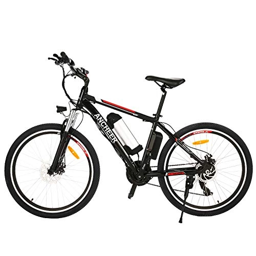 Mountain bike elettriches : BIKFUN Bicicletta Elettrica, Bici Elettriche 26" / 27, 5" con Batteria al Litio 36 V 12, 5 Ah / 10 Ah / 8 Ah, Motore 250W, Shimano 21 velocità (26" classico-8Ah)