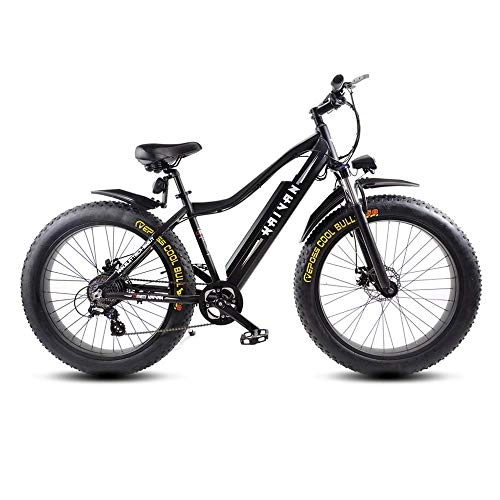 Mountain bike elettriches : dme bike Fat-Bike Bicicletta Elettrica a Pedalata Assistita 26" 250W Kaivan Nera