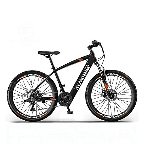 Mountain bike elettriches : GASLIKE Bici da Montagna elettrica per Adulti, con Freni a Disco Anteriore e Posteriore Bicicletta elettrica off-Road, Biciclette a velocità variabile da 21 velocità, Ruote da 26 Pollici, B, 50KM