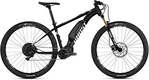 Mountain bike elettriches : Ghost Hybrid Kato S3.9 al U Shimano Steps Bicicletta elettrica 2019, Night Black / Star White, L / 46cm