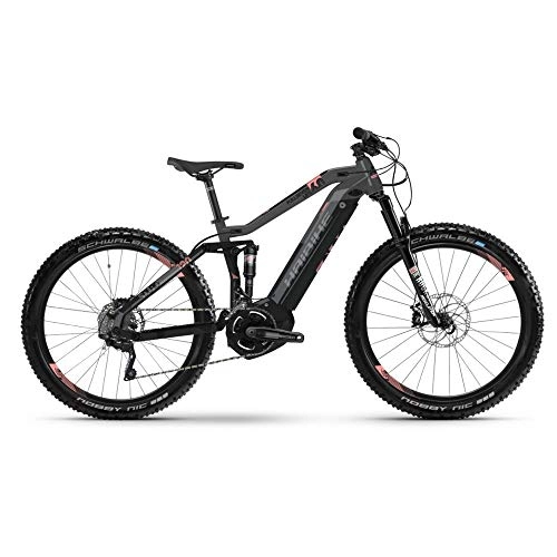 Mountain bike elettriches : HAIBIKE Sduro Fullseven Life 6.0 Yamaha 500Wh 20v Nero / Grigio Taglia 46 2019 (eMTB all Mountain)