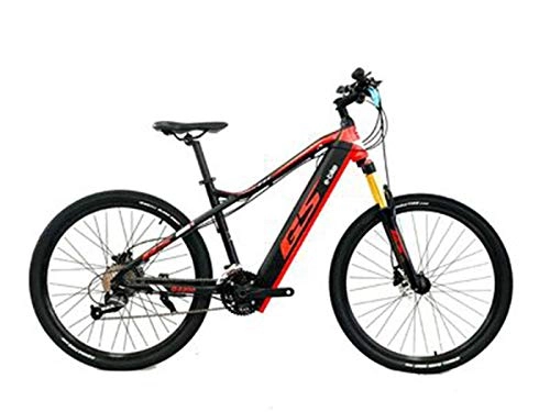 Mountain bike elettriches : HANYF Bicicletta Elettrica da 250 W / Bicicletta Elettrica per Pendolari da 27, 5 Pollici / Mountain Bike Elettrica, Batteria al Litio Ricaricabile da 36 V6 A / Cambio A 21 velocità