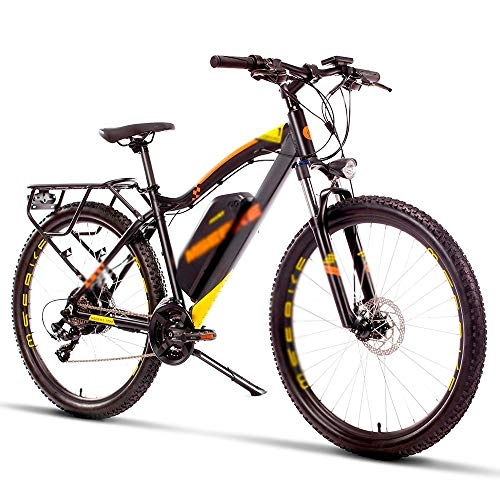 Mountain bike elettriches : HHHKKK Biciclette Elettriche con Rimovibile Grande capacità agli Ioni di Litio (48V / 13ah / 624W), 27.5", Motore ad Alta velocità a Trazione Posteriore 48V400W