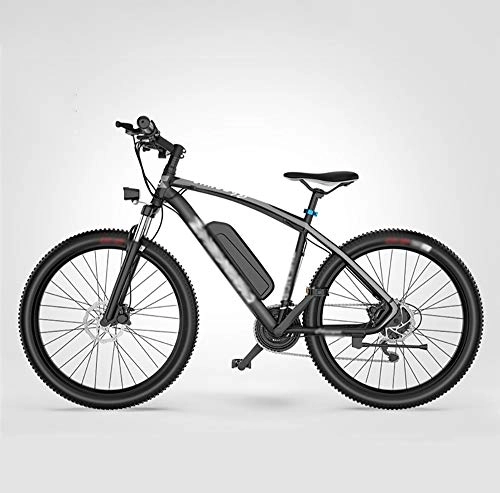 Mountain bike elettriches : HHHKKK Elettrica da Citt Bicicletta, Città da 26", Motore Posteriore Das-Kit da 250 W, 48 V e Batteria a Celle agli Ioni di Litio da 10.4 Ah di Colore, Assistenza a 5 Celocità