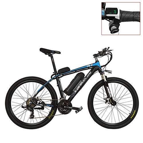 Mountain bike elettriches : HLL Scooter, bici elettrica T8 48V 240W Strong Pedal Assist bici elettrica, di modo di qualit elettrica Mountain Bike Alta, Adottare forcella, 36v / 10.4ah