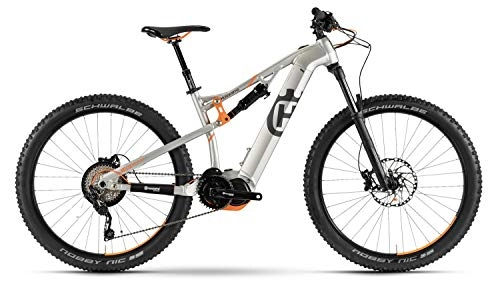 Mountain bike elettriches : Husqvarna Mountain Cross Ltd Anniversary 27, 5'' 500Wh Shimano 10v tg 46 Silver (eMTB all Mountain)