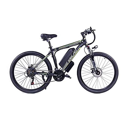 Mountain bike elettriches : Hyuhome Biciclette elettriche per Gli Uomini, 26" 48V IP54 per Adulti elettrica della Bici di Montagna, 21 velocità Bici E-MTB Dirtbike con 3 modalità di Guida Biciclette elettriche