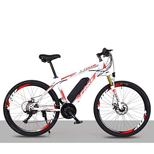 Mountain bike elettriches : JZZJ Bici elettriche 26 `` Mountain Bike, Bicicletta per Tutti i Terreni con Batteria agli ioni di Litio Rimovibile di Grande capacit (36V 8AH 250W)