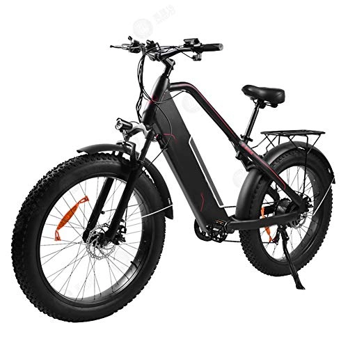 Mountain bike elettriches : KT Mall di Folding Bike Elettrico Adulti 500w Donne Step-a 7 velocit 48v 12Ah Rimovibile agli ioni di Litio 4.0 Fat Tire all Terrain Scomparsa Commuter Neve Biciclette