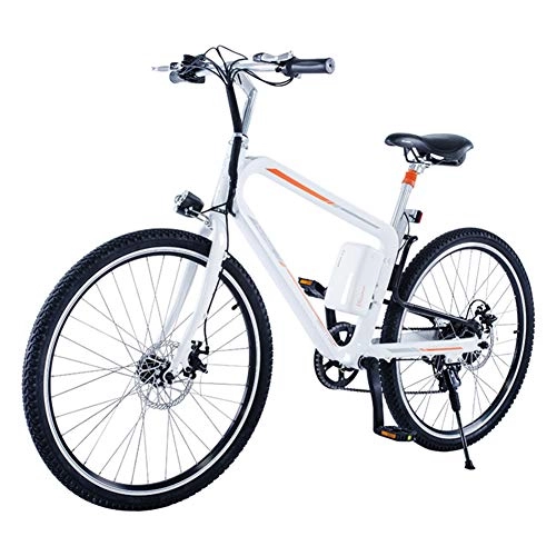 Mountain bike elettriches : LHLCG Mountain Bike elettrica -162.8Wh Manubrio Regolabile da 20 km / h di Grande capacit E-Bike Fuoristrada con Tabella di Codici elettronici visivi