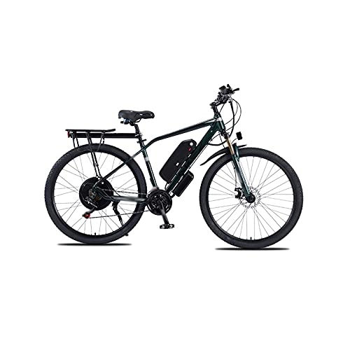 Mountain bike elettriches : Liangsujian Bicicletta elettrica da 29 Pollici 100 0W48V. Bicicletta da Uomo in Mountain Bike per Biciclette ad Alta Potenza per Moto Elettrico (Color : Green)