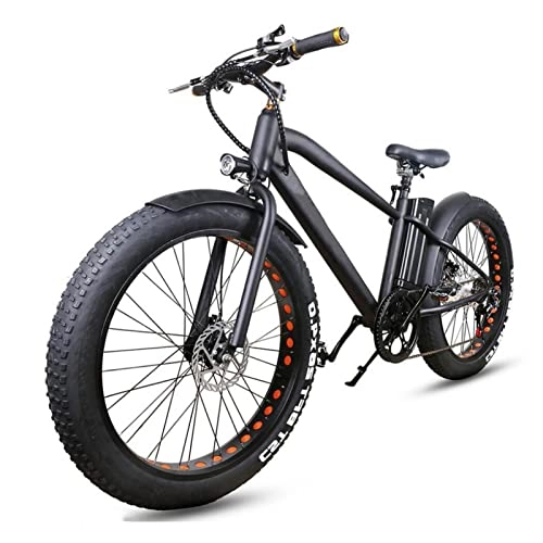 Mountain bike elettriches : LIU Bici elettrica per Adulti 1000w Mens Mountain 4. 0 Fat Tire Bicicletta elettrica Neve 48V17Ah Bicicletta elettrica