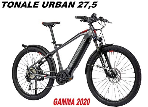 Mountain bike elettriches : LOMBARDO BICI TONALE Urban Ruota 27, 5 Performance 63NM Batteria Integrata 500WH Gamma 2020 (53, 5 CM)