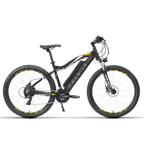 Mountain bike elettriches : LYRWISHLY Biciclette elettriche for Adulti, in Lega di Alluminio Ebikes Biciclette all Terrain, 27.5" 48V 400W 13Ah Rimovibile agli ioni di Litio Montagna-Bici for Mens (Size : Shimano 21)