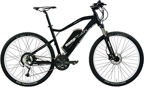 Mountain bike elettriches : Momo Aspen, Mountain Bike 27.5" Unisex – Adulto, Nero / Bianco, Pollici