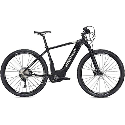 Mountain bike elettriches : MORRISON - Bicicletta elettrica MTB CREE 2, 29", 50 cm, Nero Opaco