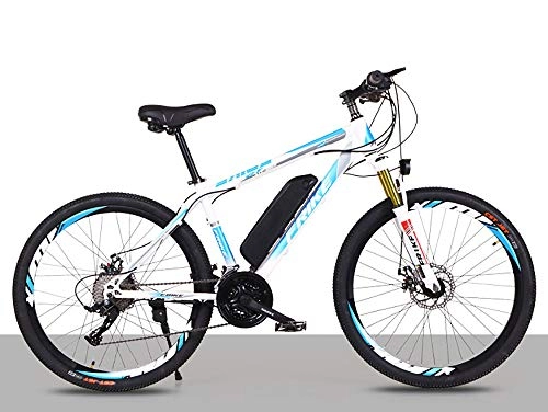 Mountain bike elettriches : Mountain Bike Elettrica, Bicicletta Elettrica per Adulti con Batteria agli Ioni di Litio di capacit Rimovibile, (Batteria 36V13AH con Una Portata di 80 Km), c