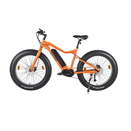 Mountain bike elettriches : Mountain fat-bike E-Mootika con pedalata assistita e batteria Panasonic Multicolore