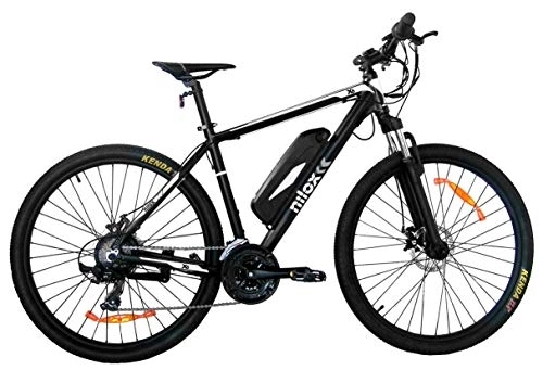 Mountain bike elettriches : Nilox, E-Bike X6, Mountain Bike con Pedalata Assistita, Freni a Disco Tektro e Cambio da 21 Velocità, Pneumatici da 27.5” x 2.10”, Batteria Removibile da 36 V – 11.6 Ah, Motore da 250 W